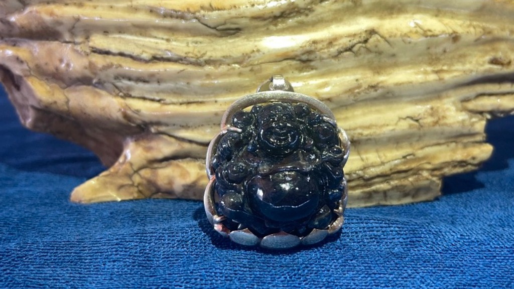 Mặt Dây Chuyền Đá Saphia Đen