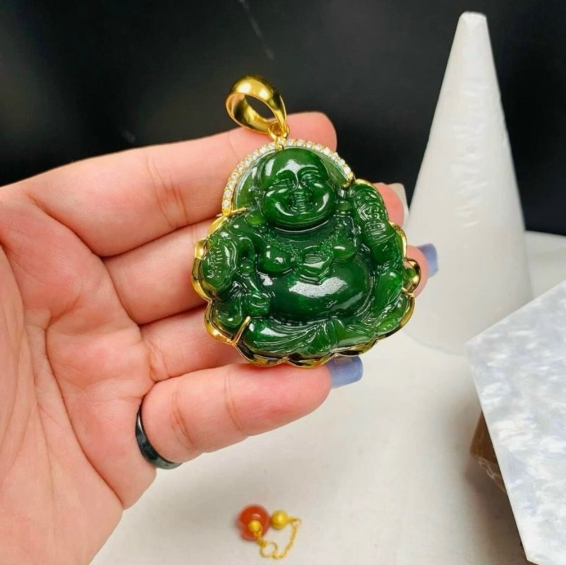 Phật Di Lac Ngọc Bích 