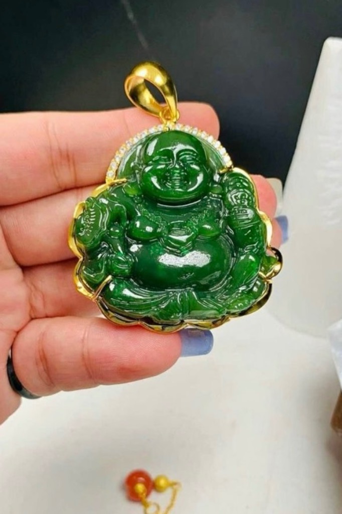 Phật Di Lac Ngọc Bích 