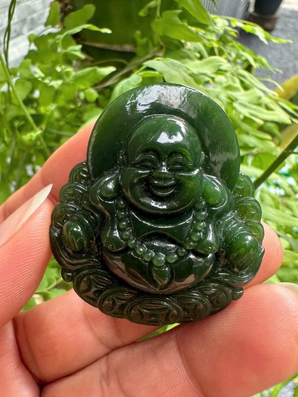 Phật Di Lạc Ngọc Bích Size Trung