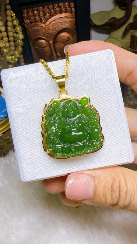 Phật Di Lac Bọc Vàng Ms.07.A27