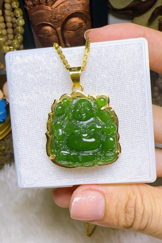 Phật Di Lac Bọc Vàng Ms.07.A27