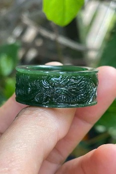 Nhẫn Càn Long Ngọc Bích 10li Ms.79.A10