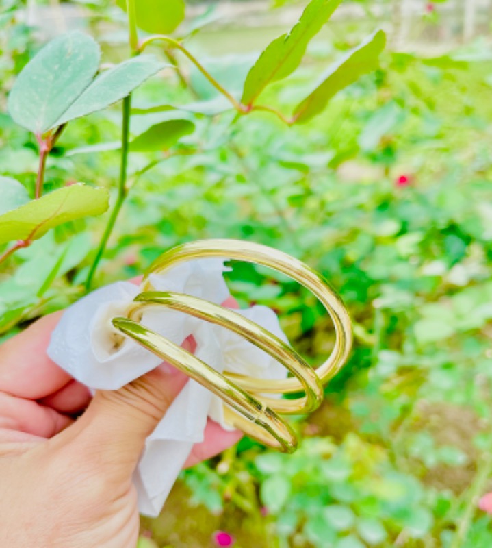 Vòng Đeo Tay Bằng Đồng Vàng Ms.79.A79